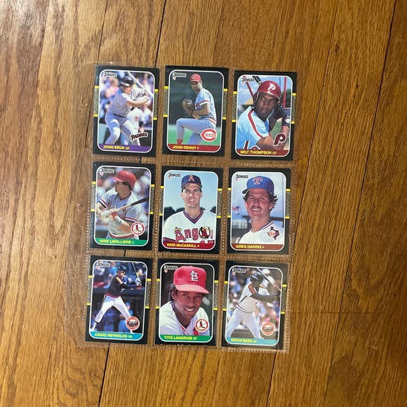 A collection of 63 Don Russ baseball cards randomly selected. - Picture 8 of 13